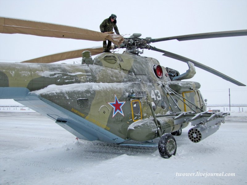 Ми-8 с рампой