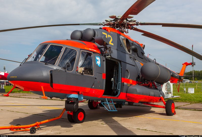 Рампа вертолета ми-8
