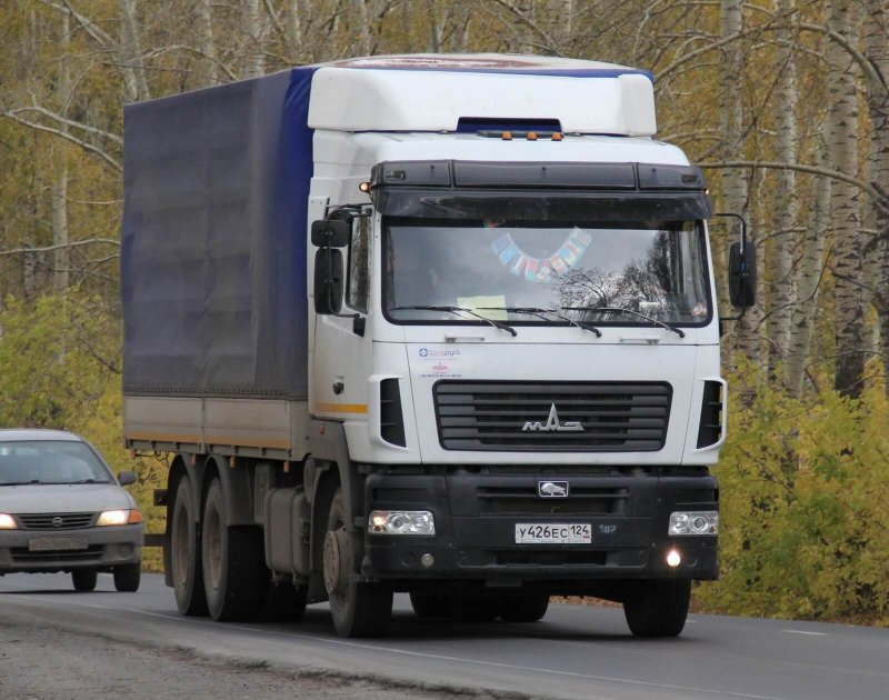 Грузовой МАЗ 6312