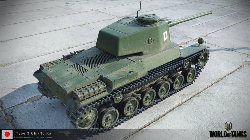 Японский танк chi nu Kai