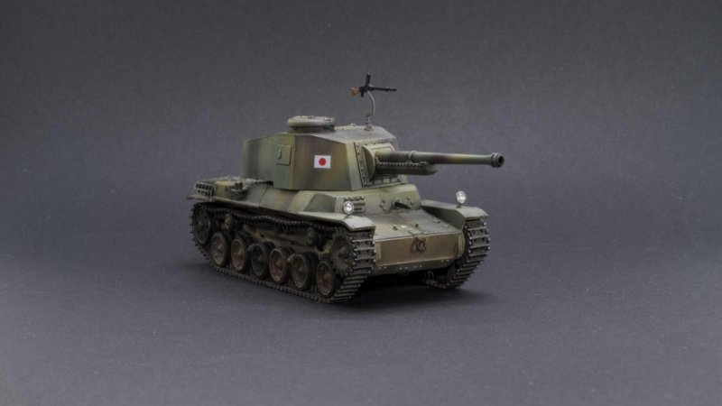 Girls und Panzer das Finale type89 Medium Tank модель