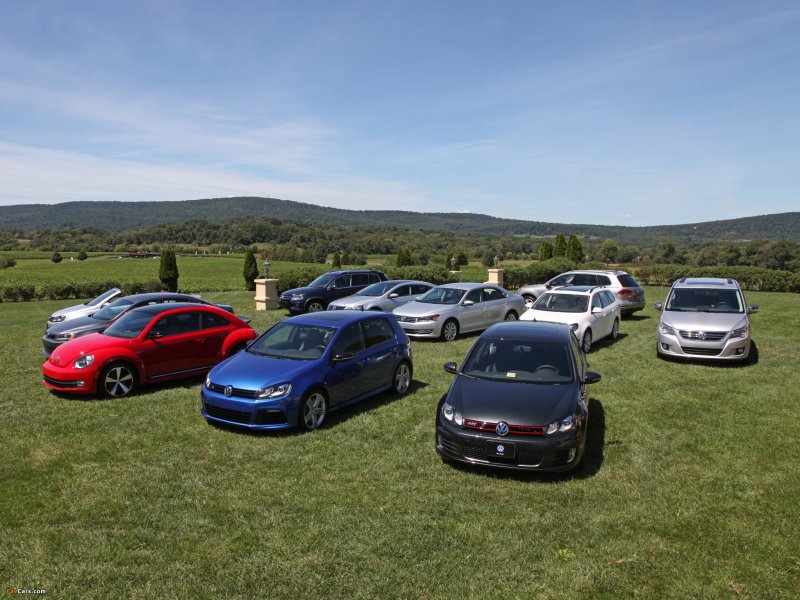 Volkswagen Модельный ряд ряд