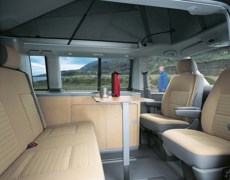 Volkswagen Transporter California t4 мебель