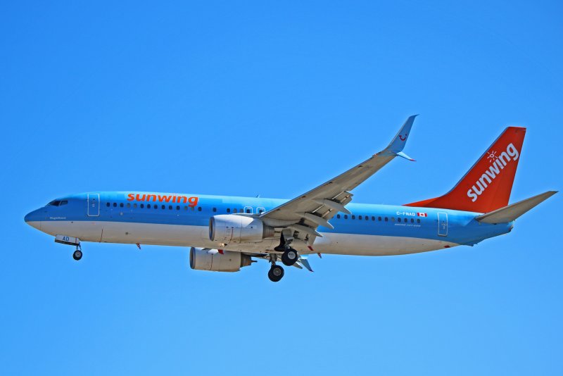 Салон самолета Боинг 737