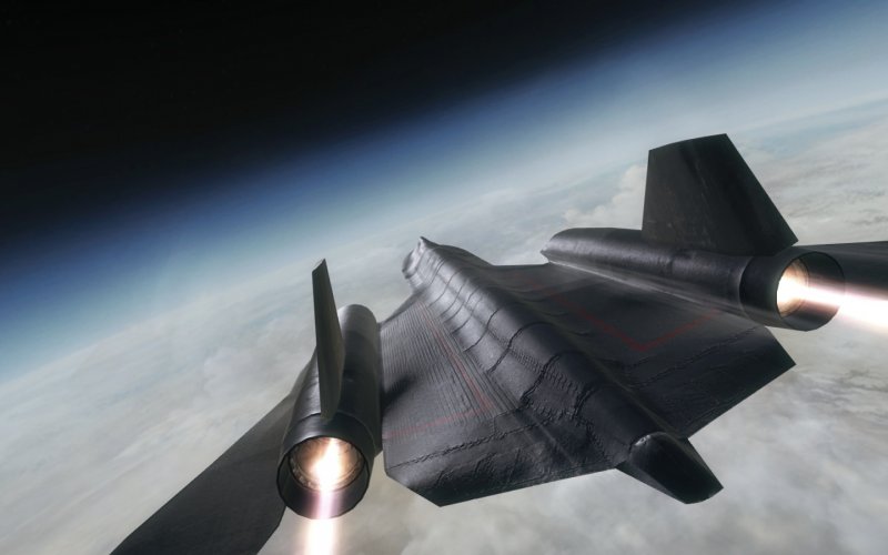 Самолет SR-71 Blackbird