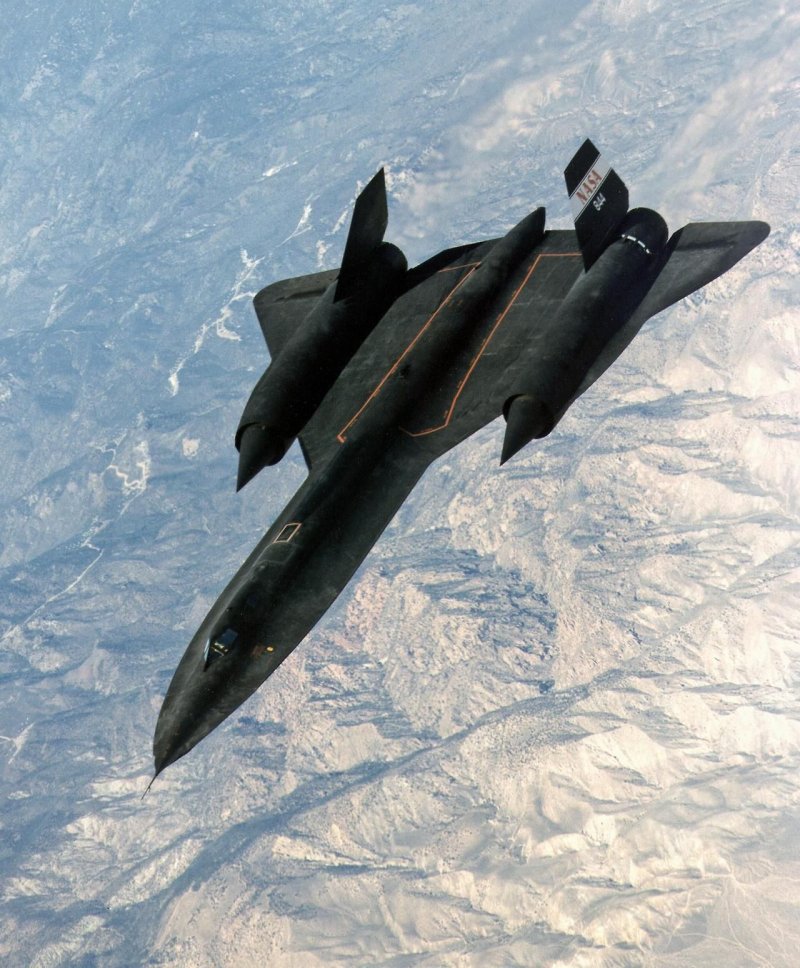 SR-71 черный Дрозд