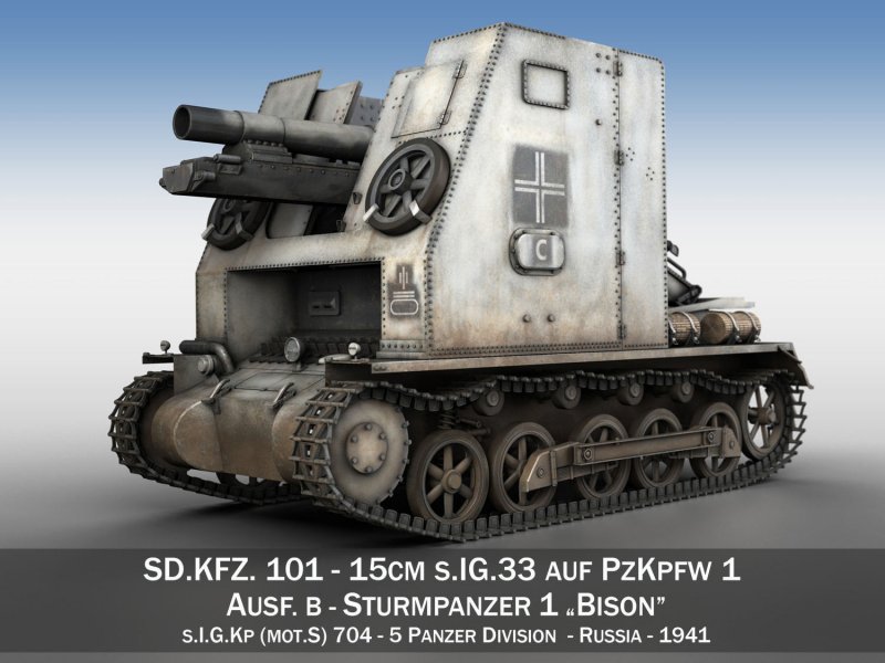 Sturmpanzer i Bison answer 3/2020