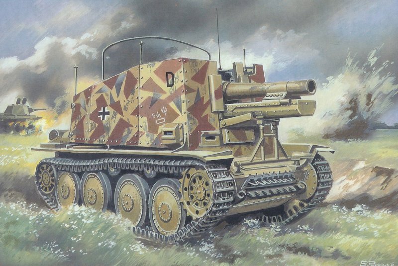 Sturmpanzer i Bison 1/72