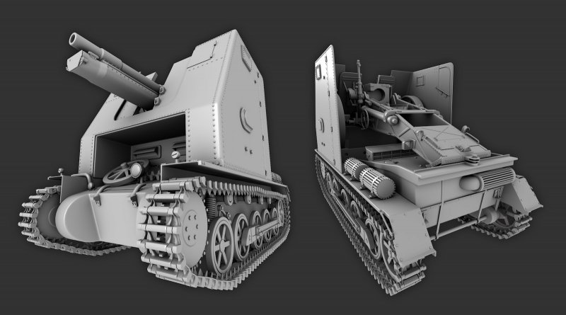 Sturmpanzer i Bison матчасть