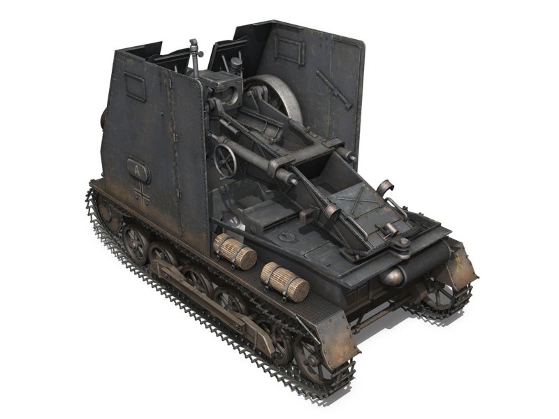 Раскраска танк Sturmpanzer i Bison