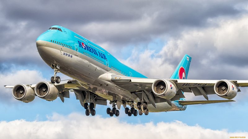 Boeing 747 пассажирский самолёт