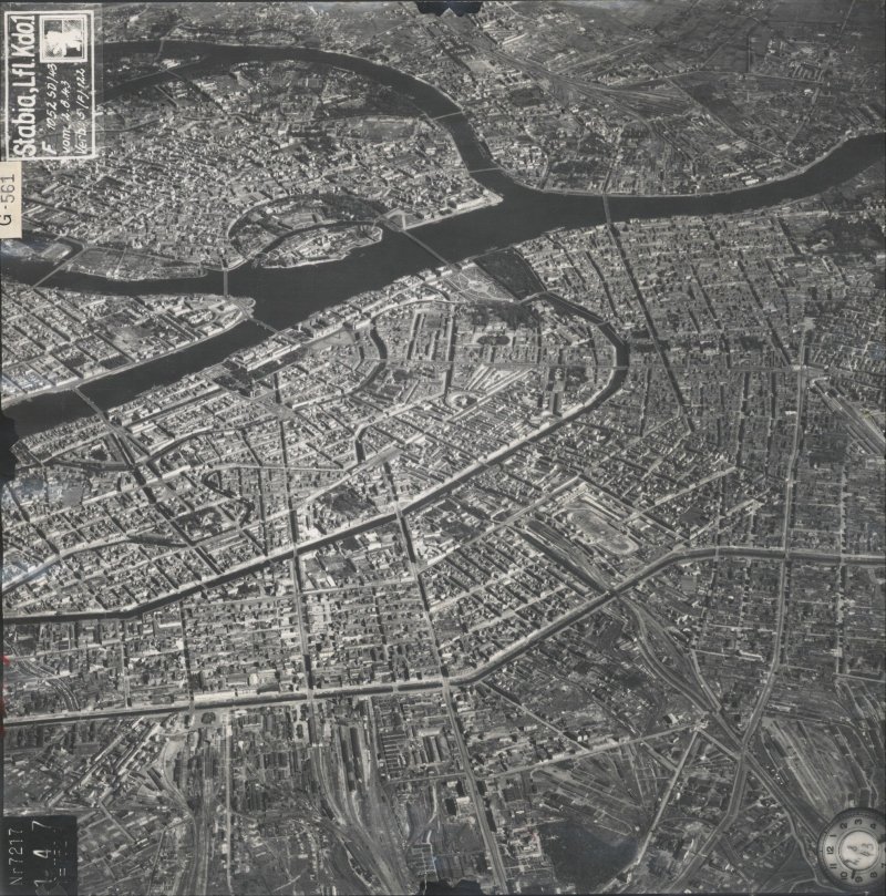 Немецкая аэрофотосъемка Ленинграда 1943