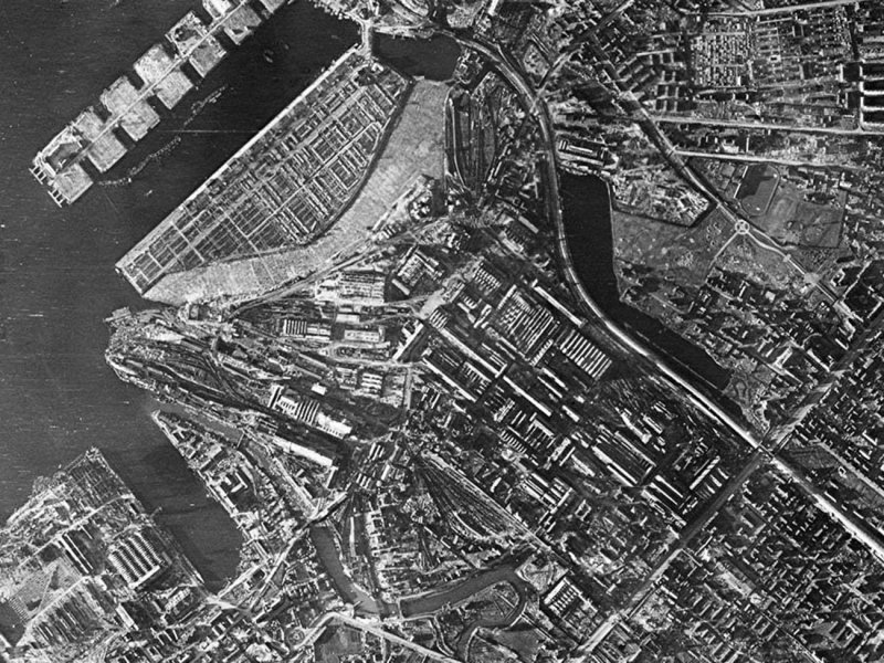 Аэрофото Ленинграда 1941