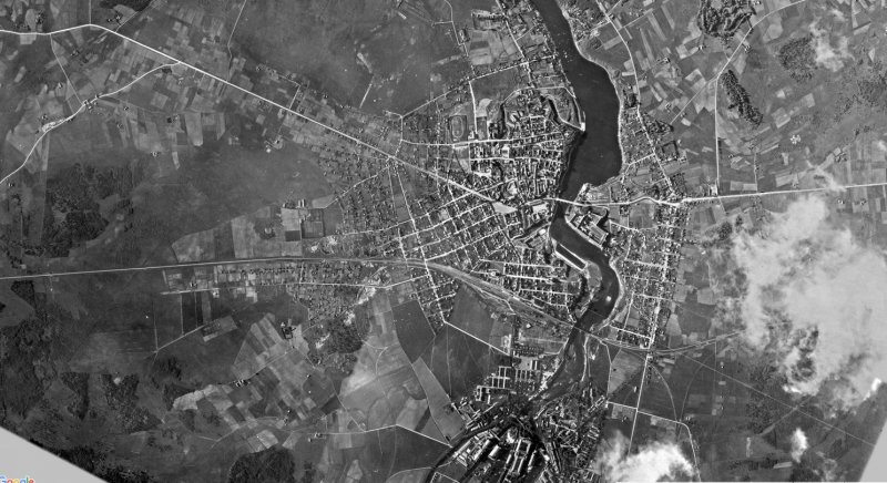 Баку аэрофотосъемка 1942