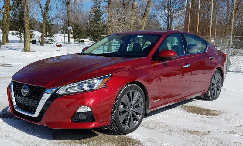 Nissan Altima 2019 Black Wheels