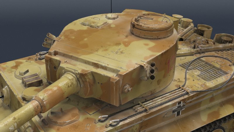 Немецкий танк Королевский тигр