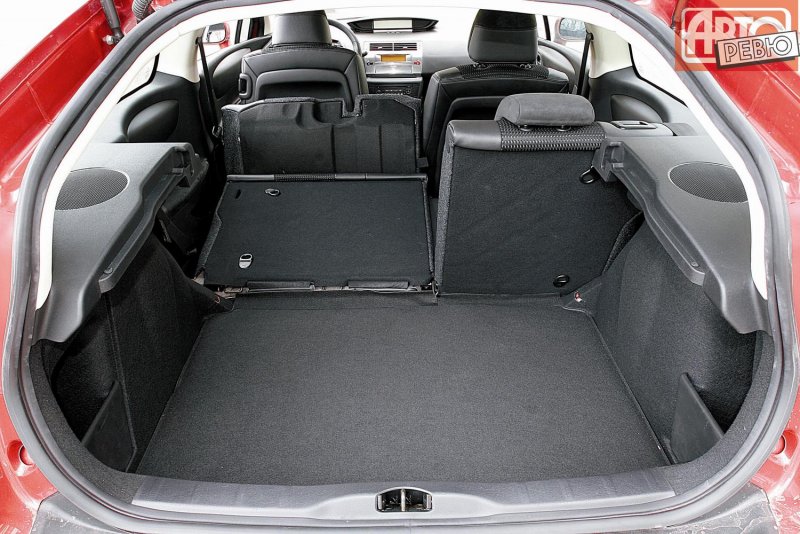 Citroen c4 II хэтчбек багажник