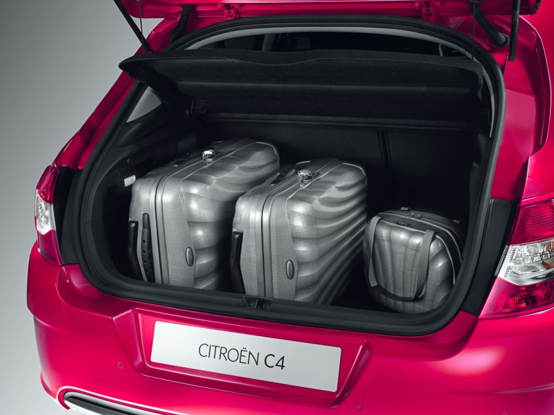 Citroen c4 2008 хэтчбек багажник