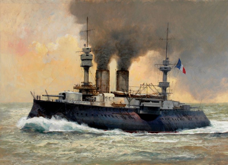 Броненосец Jaureguiberry 1897