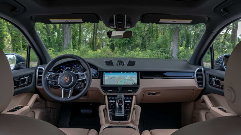 Передняя панель Порше Кайен 957