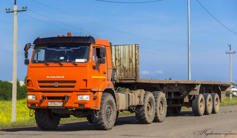 КАМАЗ 65115 из дальнобойщиков