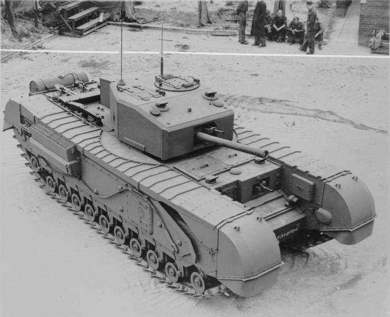 Churchill Avre снаряд