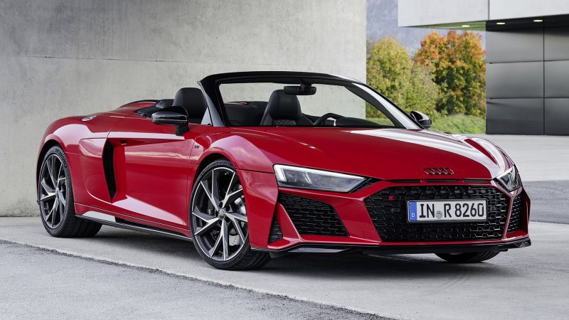 Audi r8 Спайдер