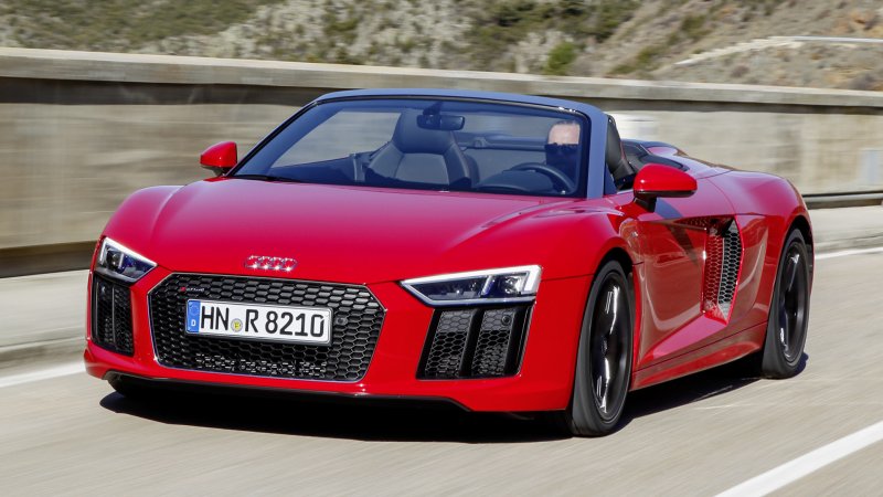 Ауди r8 красная