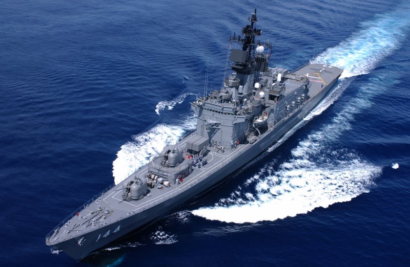 Самый большой военный корабль Японии