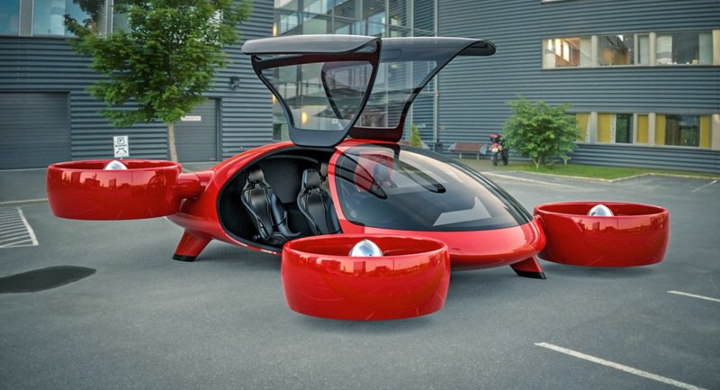 Летающий автомобиль AIRCAR словацкой компании Klein Vision