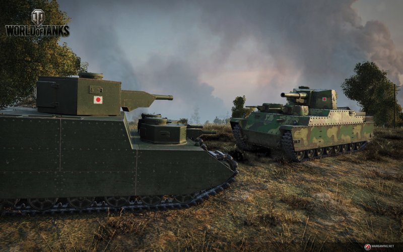 Японские танки из игры World of Tanks