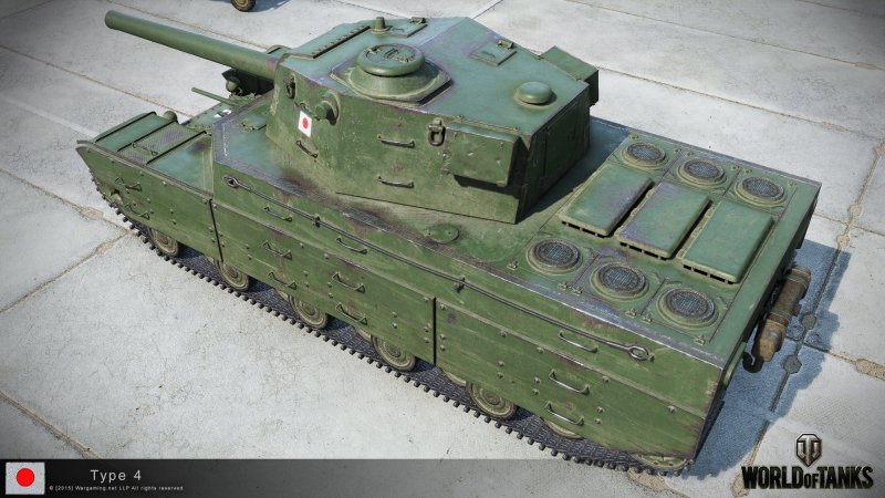 Японский тяжелый танк Type 4 Heavy