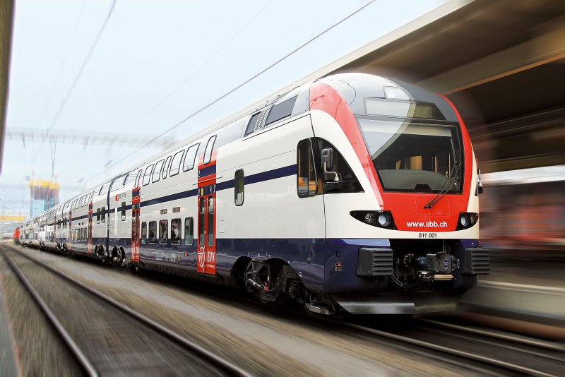 Швейцарский поезд Stadler