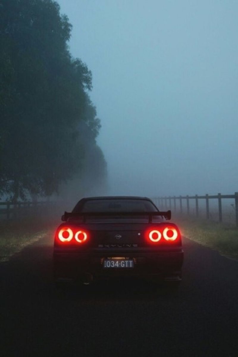 Nissan Skyline r34 туман