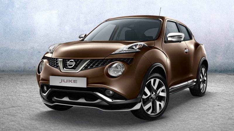 Nissan Juke коричневый