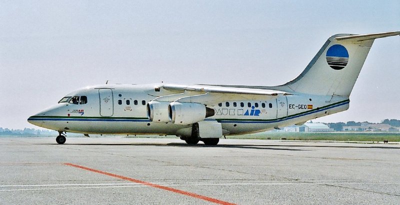 Ansett Australia модель самолёта Бае 146