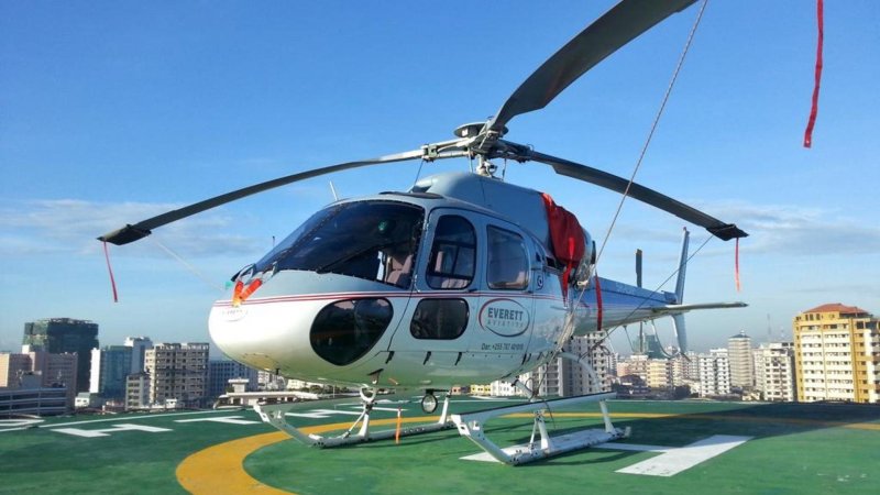 Robinson Helipad вертолетная площадка