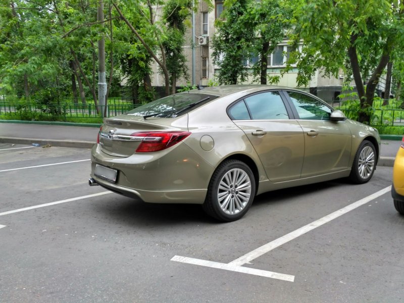 Opel Insignia 2008 сзади