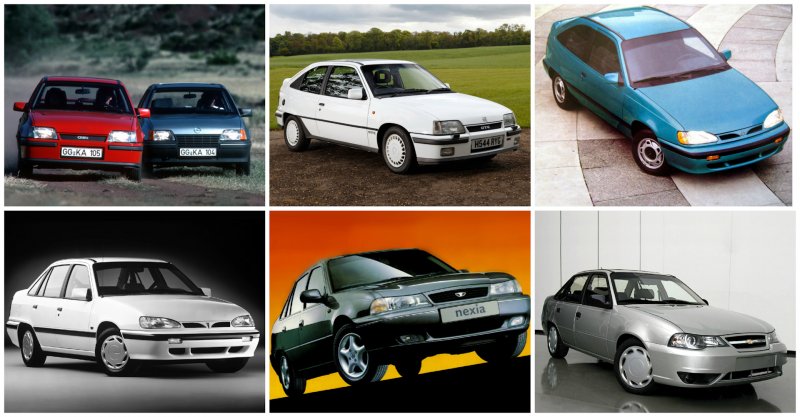 Opel Kadett Daewoo Nexia