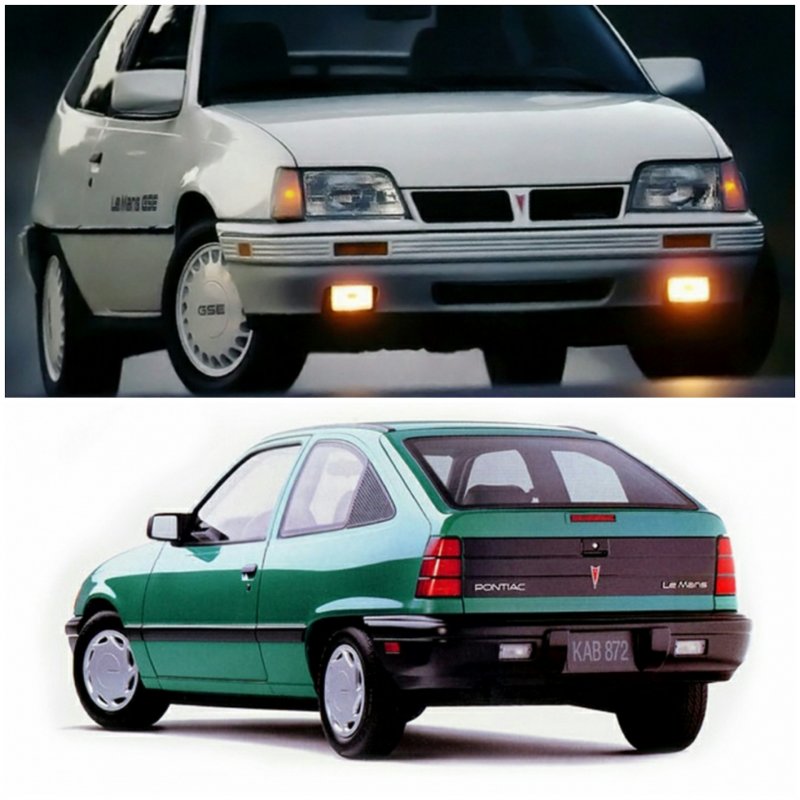 Opel Kadett e и Daewoo Nexia