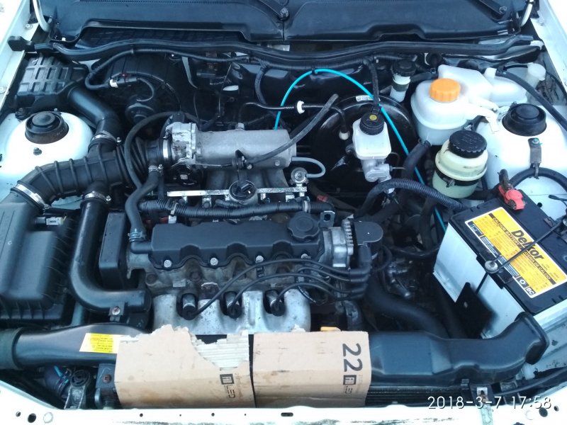 Подкапотка Нексия 1.6