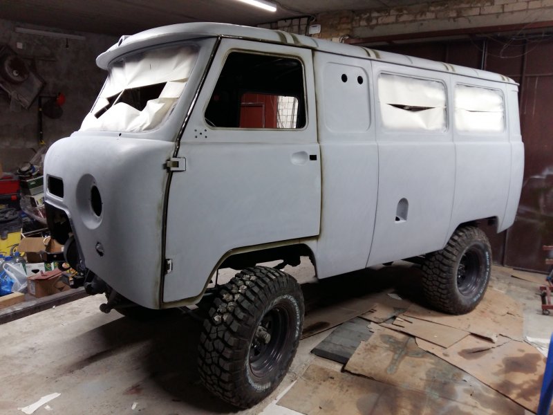 УАЗ 452 Раптор краска