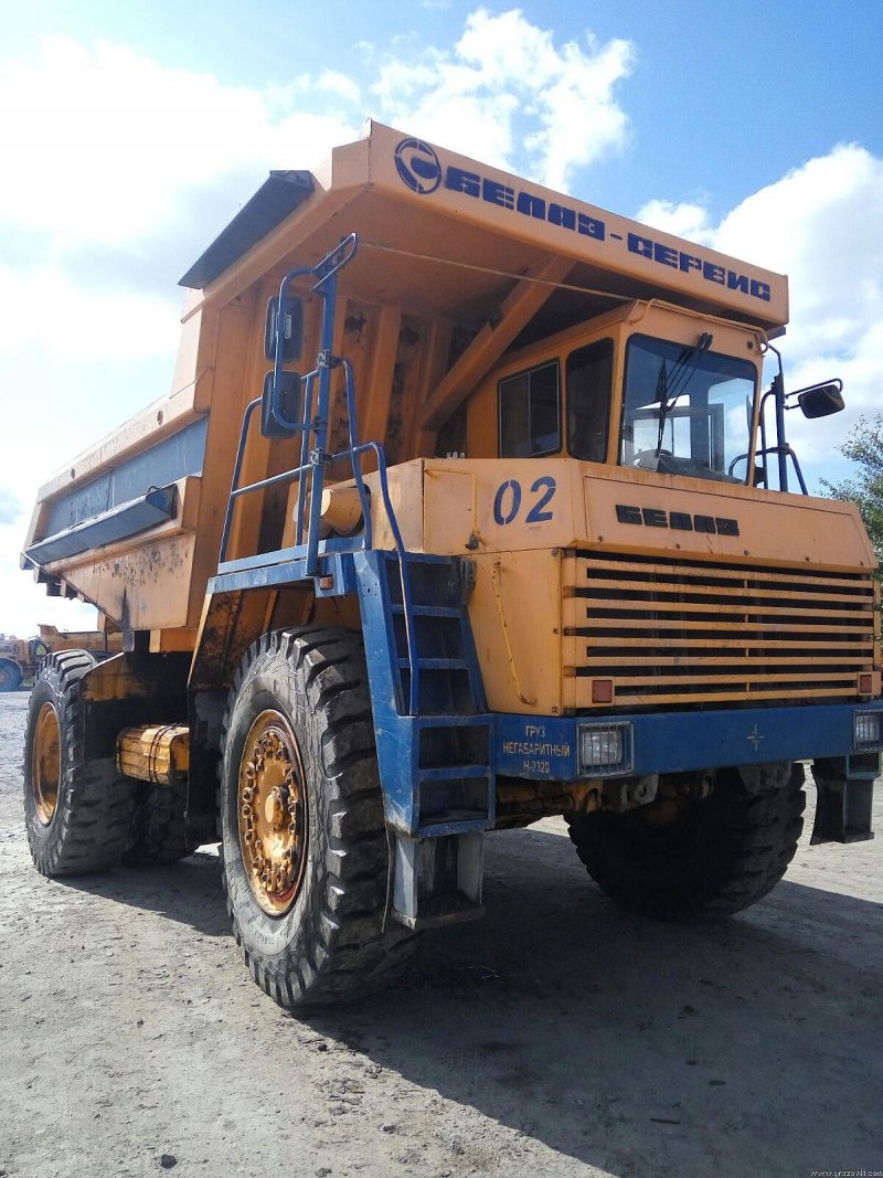 Сочлененный самосвал Тонар т-35