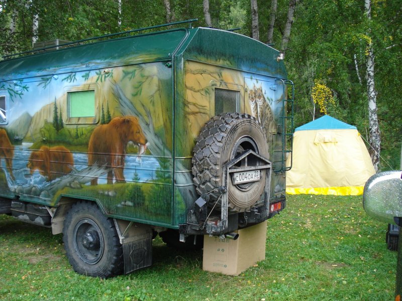 Автодом на базе ГАЗ 66