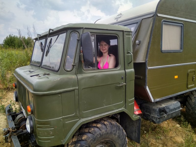 ГАЗ 66 дом на колесах