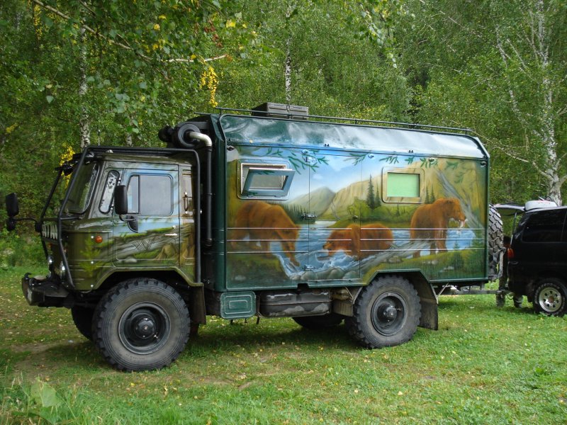ГАЗ 66 кунг автодом
