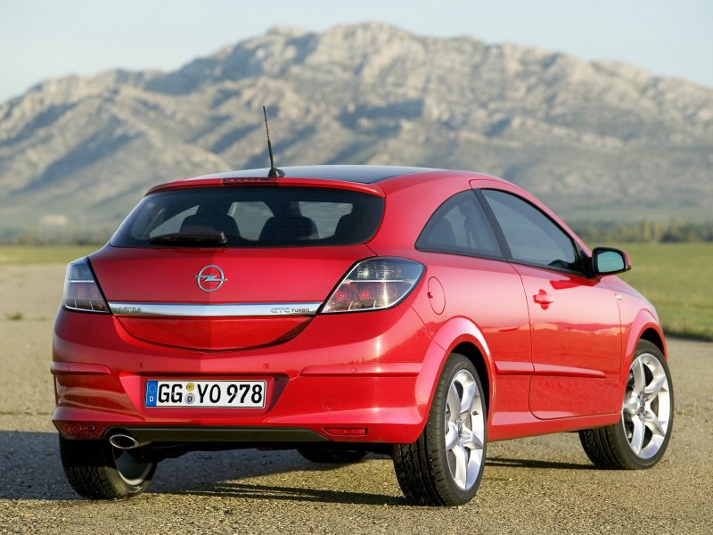 Opel Astra 2007 хэтчбек купе