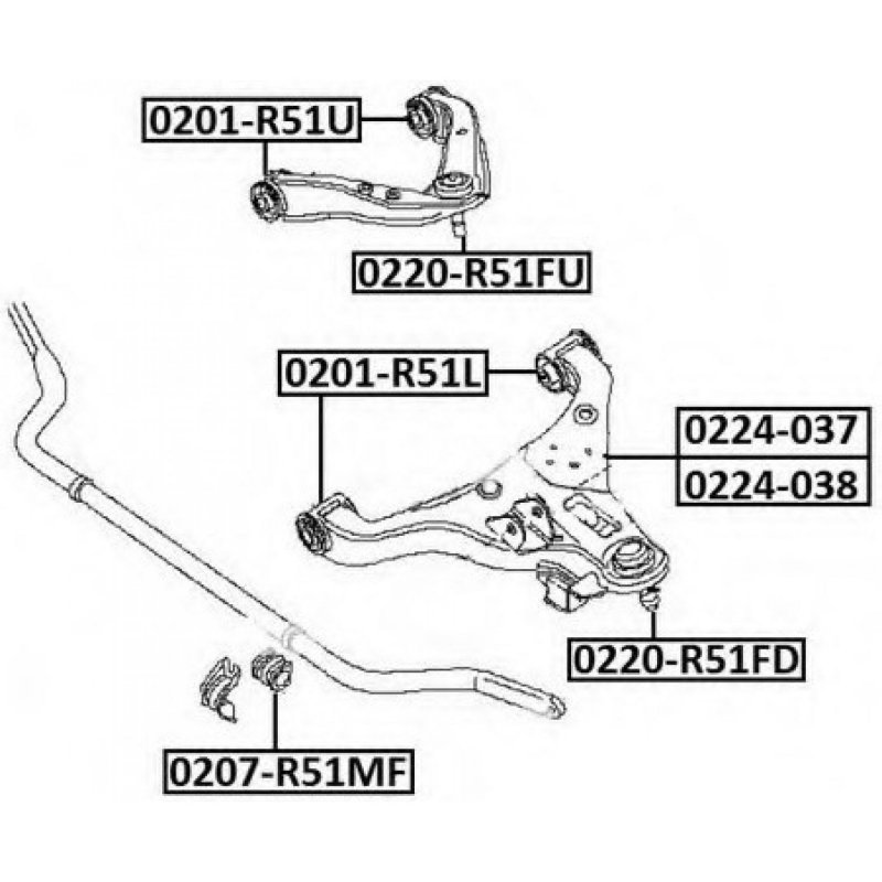 Рычаг подвески Nissan Cefiro a32