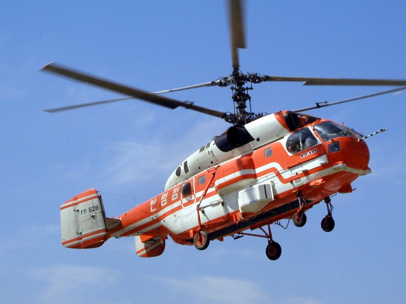 Пожарно-спасательный вертолет ка-32а