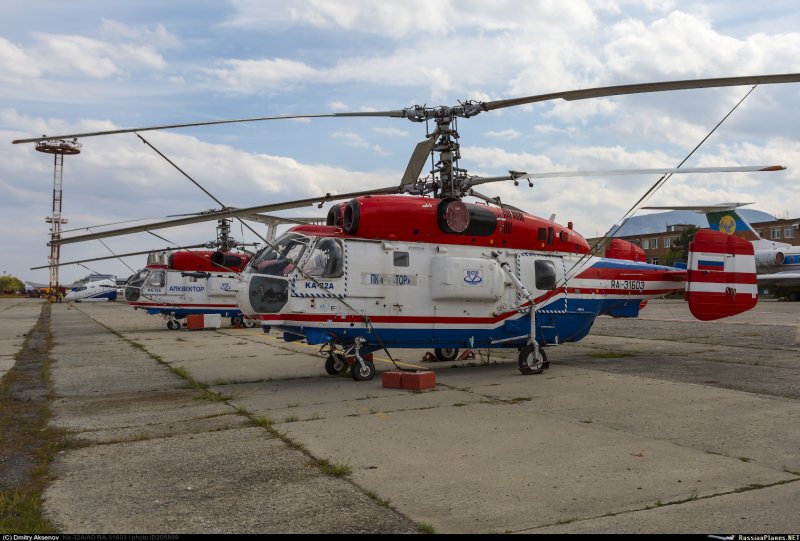 Пожарный вертолет ка-32